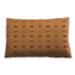 Ahgly Company Patterned Indoor-Outdoor Orange Red Orange Lumbar Throw Pillow