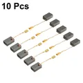 Balais de carbone, pièce de rechange pour moteurs électriques, meuleuses d'angle 14mm x 9x6mm, perceuses à percussion, outils électriques, 10 pièces