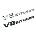 Autocollants d'emblème de voiture pour Benz BITURBO logo de véhicule insigne d'emblème latéral