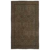 Grey 67" x 115" L Area Rug - Lofy Vintage Rectangle 5'7" X 9'7" Area Rug 115.0 x 67.0 x 1.0 in Cotton/Wool | 67" W X 115" L | Wayfair