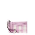 Morgan Gingham Field Print Wristlet Card Case