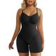 SHAPERX Shapewear für Damen Figurformender Body Shaper Bauchweg Formende Bodys Abnehmen Shaping Bodysuit, UK-SZ5218-Black-L/XL