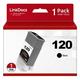 LinkDocs Compatible PFI120 PFI-120 Black Ink Cartridges (130ml) Replacement for Canon PFI120 PFI-120 PFI-120BK Work for Canon ImagePROGRAF IPF TM-200 TM-205 TM-300 TM-305 and GP-200 GP-300 Printer