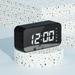 Speakers Gnobogi Digital Clock With Bluetooth Speaker Alarm Clock With Dual Alarms Mirror LED Display Bluetooth V5.0 TFCard & AUX Cable Portable Audio Clearance