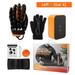 Robotic Rehabilitation Gloves Finger and Hand Function Rehabilitation Robot Gloves Hand Strengthener Stroke Recovery Equipment with Mirror Glove Left Hand XL