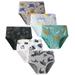 6 Pack Boys Underwear Soft Cotton Briefs Dinosaur Baby Toddler Kids Underwear Sizes 3-10