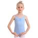 FRSASU Kids Clothing Clearance Baby Girls Children s Dance Clothes Summer Sleeveless Training Clothes One-piece Performance Clothes Blue 14-15 Years