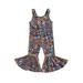 wybzd Kid Baby Girl Romper Sleeveless Off Shoulder Leopard Jumpsuit