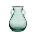 Habitat Small Handled Glass Vase - Green