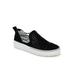 Wide Width Women's Erin Slip On Sneaker by Jambu in Black Solid (Size 6 1/2 W)