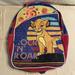 Disney Accessories | Disney Lion King Simba Kid’s School Backpack Bookbag Blue Red Yellow | Color: Red | Size: Osb