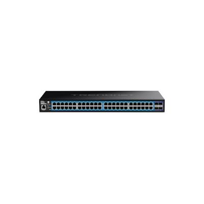 TRENDnet TEG-3524S 52 Port Switch, Gigabit Web Smart mit 10G SFP+ Slots