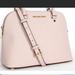 Michael Kors Bags | Michael Kors Cindy Medium Saffiano Leather Dome Satchel Blossom Gold - Pink | Color: Pink | Size: Os