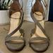 Jessica Simpson Shoes | Jessica Simpson Gold Heels Size 8 | Color: Gold | Size: 8