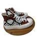 Converse Shoes | Converse Chuck Taylor Lift Platform Authentic Glam Snake Leather Hi Top Womens 7 | Color: Brown/White | Size: 7