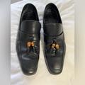 Gucci Shoes | Gucci | Men’s Sz 11 | Black Leather Loafers Slip-On | Bamboo Tassels | Color: Black | Size: 11