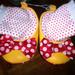 Disney Shoes | Disney Store Minnie Mouse Costume Shoes For Baby Red/Yellow Nwt 12/18m Soft | Color: Red/Yellow | Size: 12/18 Months