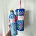 Lilly Pulitzer Dining | Lilly Pulitzer Lot Brand New20 Oz 24 Oz. Tumbler & Water Bottle | Color: Red | Size: Os