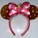 Disney Accessories | Disney Parks Minnie Mouse Munchkin’s Strawberry Headband | Color: Pink | Size: Osg