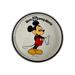 Disney Dining | 1970s Walt Disney World Mickey Mouse Tin Metal Plate 10.75" Tray | Color: Black/White | Size: Os