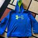 Under Armour Shirts & Tops | Euc Youth Under Armour Hoodie Large Blue/Lime | Color: Blue/Green | Size: Lb