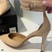 J. Crew Shoes | J Crew Italian Made Leather Ankle Cuff Beige Stone Pumps | Color: Tan | Size: 6.5