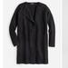 J. Crew Sweaters | J.Crew Juliette Collarless Sweater-Blazer Black - Like New! | Color: Black | Size: S