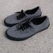 Vans Shoes | Grey Vans Shoes | Color: Black/Gray | Size: 10