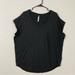 Athleta Tops | Athleta Black Round Neck Super Soft Stretch Comfy Top Size Xl | Color: Black | Size: Xl