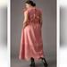 Anthropologie Dresses | Anthropologie Moon River Flutter-Sleeve Dress Sz 3x | Color: Pink | Size: 3x