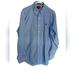 Ralph Lauren Shirts | Chaps Ralph Lauren Long Sleeve Button Up Blue Multicolor Pinstripe Detail | Color: Blue/Pink | Size: L