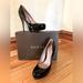 Gucci Shoes | Gucci Nero (Black) Patent Leather Lisbeth Platform Pumps Size 39 | Color: Black/Cream | Size: 39eu