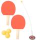 BESPORTBLE 2 Sets Table Tennis Robot Pong Racket Robot for Kids Table Tennis Racket Table Tennis Game Table Tennis Portable Childrens Toys Table Tennis Trainer Parent-child Tool Pingpong