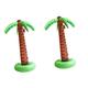 Vaguelly 2 Pcs Hawaiian Luau Party Favors Blow up Tree Sprinkler for Kids Blow up Palm Trees Kids Outdoor Sprinkler Beach Toys Outdoor Playset Outdoor Toys Inflatable Accessories Child