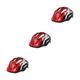 ibasenice 3pcs Children's Helmet Skateboard Helmets for Kids Bicycle Helmet Cycling Helmet Biker Helmet Bike Helmet Kids Helmets Ages 5-8 Riding Helmet Safety Mask Red Eps Universal