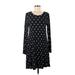 Old Navy Casual Dress: Black Argyle Dresses - Women's Size Medium