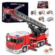 SPIRITS 17022 STEM Fire Engine Truck Building Set, Engines Large Fire Extinguisher Ladder Truck Model Blocks,Remote Controlled Fire Truck(4886 PCS)