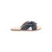 Ancient Greek Sandals Sandals: Blue Polka Dots Shoes - Women's Size 38