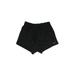 Adidas Athletic Shorts: Black Solid Activewear - Women's Size Large