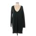 Wilfred Free Casual Dress - Sweater Dress: Green Dresses - Women's Size Small
