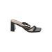 Steve Madden Mule/Clog: Black Print Shoes - Women's Size 10 - Open Toe