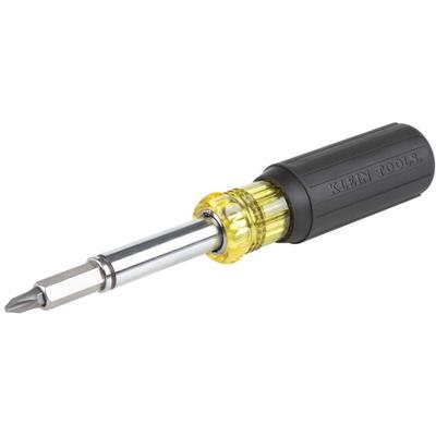 Klein Tools 11in1 Magnetic Screwdriver/Nut Driver Yellow/Black 32500MAG