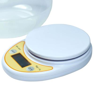 Digital Kitchen Scale with Weighing Bowl