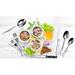 TRUSTEAN Flatware Set - Service for 8 Stainless Steel in Gray | Wayfair YY8GYJR-Silver