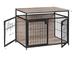 Tucker Murphy Pet™ Edrina Pet Crate, Metal in Black/Brown | 25 H x 31.5 W x 22 D in | Wayfair 0C58AABF02B34175B0FDB3F6DD8EB5D8