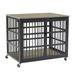 Tucker Murphy Pet™ Pet Crate (Grey) in Gray | 27.4 H x 38.4 W x 27.7 D in | Wayfair 82F08860BBFC40EA99AAFAC4C8E68233