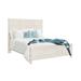 Madison King Panel Bed in a Grey-White Wash Finish – Home Meridian S916-BR-K3