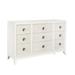 Melrose 9-Drawer Dresser in a White Finish – Home Meridian S910-010