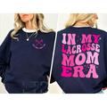 In My Lacrosse Mom Era Shirt Lacrosse Mom Shirt Retro Game Day Shirt x Lacrosse Mom Gift Team Mom Gift LAX Mama Sweater in My Era Shirt.