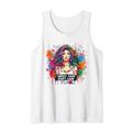 Unordentliches Haar ist egal, es ist Holi Festival of Colors Tank Top